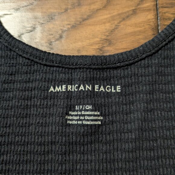 American Eagle corset tank top black size small - Picture 4 of 12